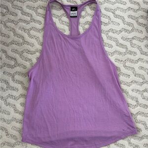 Nike Purple Relaxed Backless Tank Top